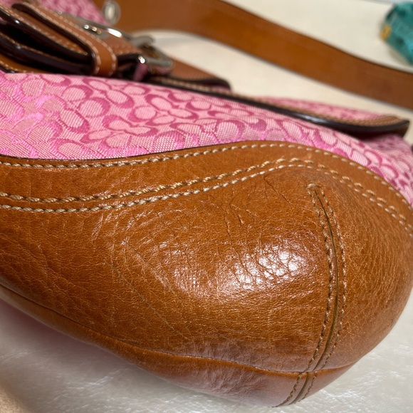 Coach Y2K Barbie Pink Soho Signature Mini C Logo Shoulder Bag- F10926 💕 - Picture 14 of 17
